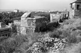 Málaga. Vistas de la Alcazaba. Septiembre de 1963