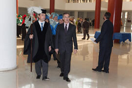 Investidura como Doctor "Honoris Causa" de D. Humberto Maturana Romesín y D. José Gimeno Sacristán por la Universidad de Málaga. Facultad de Derecho. Noviembre de 2010
