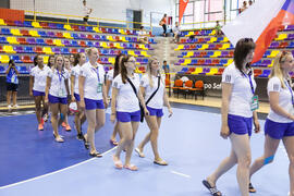 Ceremonia de apertura del Campeonato del Mundo Universitario de Balonmano. Antequera. Junio de 2016
