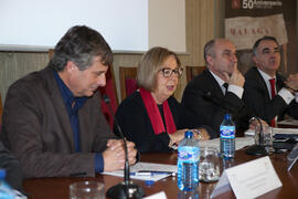 Inauguración de las IX Jornadas Andaluzas de Enseñanza de Economía. Facultad de Ciencias Económicas y Empresariales. Febrero de 2016