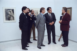 Visita del gobernador de Puerto Rico a la Universidad de Málaga y Obispado. 1993