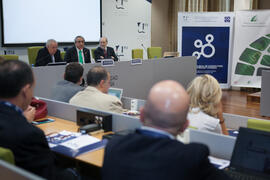 Intervención de José Ángel Narváez. XI Reunión Anual de Vicerrectores de Administración y Finanzas. Edificio del Rectorado. Septiembre de 2015