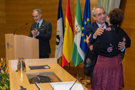 Toma de Posesión de Isabel Jiménez Lucena como Vicerrectora de Igualdad, Diversidad y Acción Social de la Universidad de Málaga. Edificio del Rectorado.  Febrero de 2020