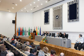 Toma de Posesión del nuevo Consejo de Dirección de la Universidad de Málaga. Paraninfo.  Enero de 2016