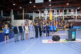 Ceremonia de clausura del Campeonato del Mundo Universitario de Balonmano. Antequera. Julio de 2016