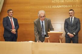 Toma de posesión de Joaquín Canca Cuenca como nuevo Director de Tecnologías de la Información y Estrategia Digital de la Universidad de Málaga. Edificio del Rectorado. Abril de 2024