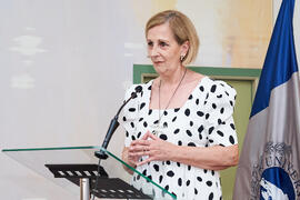 Discurso de Ana María Sánchez Tejeda. Presentación del Retrato de Honor de D. Eugenio José Luque Domínguez. Facultad de Ciencias Económicas y Empresariales. Junio de 2025