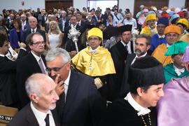 José Ángel Narváez en la Apertura del Curso Académico 2015/2016 de la Universidad de Málaga. Paraninfo. Septiembre de 2015