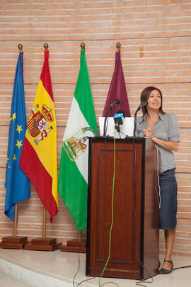 Presentación de spots en el 3º Campus Audiovisual de la Universidad de Málaga: Creatividad Publicitaria. Facultad de Ciencias de la Comunicación. Octubre de 2009