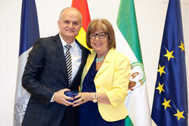 Homenaje al personal que cumple 25 años al servicio de la Universidad de Málaga y personal jubilado. Paraninfo. Julio de 2014