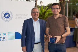 Homenaje al personal jubilado o que cumple 25 años de servicio en la Universidad de Málaga. Jardín Botánico. Junio de 2022