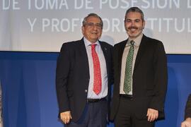 Toma de posesión de Javier Cámara Moreno como profesor titular del Área de Lenguajes y Sistemas Informáticos de la Universidad de Málaga. Paraninfo. Diciembre de 2022