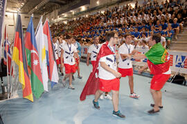 Ceremonia de apertura del IX Campeonato de Europa Universitario de Fútbol Sala. Antequera. Julio de 2013