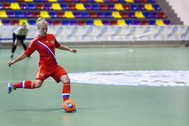 Partido Portugal contra Rusia. 14º Campeonato del Mundo Universitario de Fútbol Sala 2014 (FUTSAL). Antequera. Julio de 2014