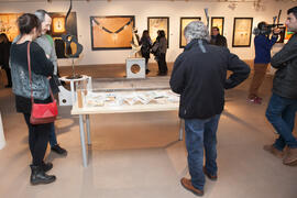 Inauguración de la exposición "Economistas en el arte". Museo de Nerja. Enero de 2017