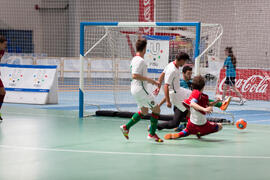 Partido Portugal contra República Checa. 14º Campeonato del Mundo Universitario de Fútbol Sala 2014 (FUTSAL). Antequera. Julio de 2014