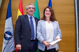 Toma de Posesión de Patricia Mora Segado como nueva Directora de Secretariado de Smart Campus de la Universidad de Málaga. Edificio del Rectorado. Febrero de 2018