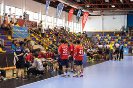 Partido Corea del Sur - Egipto. Categoría masculina. Campeonato del Mundo Universitario de Balonmano. Antequera. Junio de 2016