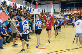 Ceremonia de clausura del Campeonato Europeo Universitario de Balonmano. Antequera. Julio de 2017