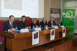 Inauguración de las IX Jornadas Andaluzas de Enseñanza de Economía. Facultad de Ciencias Económicas y Empresariales. Febrero de 2016