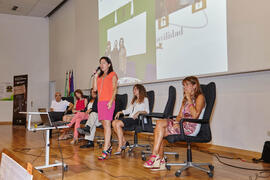 Acto de bienvenida a los alumnos de primer curso de Económicas. Paraninfo. Septiembre de 2014