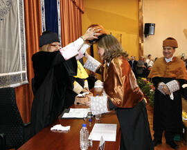 Investidura de nuevos doctores por la Universidad de Málaga. Paraninfo. Abril de 2008
