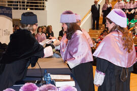 Investidura de nuevos doctores por la Universidad de Málaga. Salón de Actos de la Facultad de Derecho. Enero de 2013