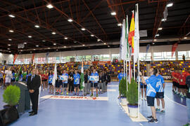 Ceremonia de apertura del Campeonato del Mundo Universitario de Balonmano. Antequera. Junio de 2016