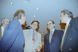 Presentación de los planos de la ampliación del Campus de Teatinos. Julio de 1996. Málaga.
