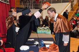 Investidura de nuevos doctores por la Universidad de Málaga. Salón de Actos de la Facultad de Derecho. Enero de 2013