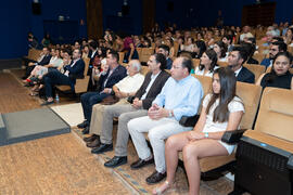Asistentes. Graduación de Másters de la Facultad de Ciencias Económicas y Empresariales de la Universidad de Málaga. Paraninfo. Junio de 2019