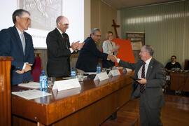 Acto conmemorativo del 50 Aniversario de la Facultad de Económicas. Facultad de Ciencias Económicas y Empresariales. Octubre de 2015