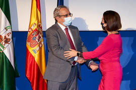 Toma de posesión de Isabel María Ruiz Mora como nueva profesora titular del Área de Comunicación Audiovisual y Publicidad de la Universidad de Málaga. Paraninfo. Diciembre de 2021