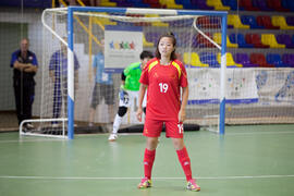 Partido España contra China. 14º Campeonato del Mundo Universitario de Fútbol Sala 2014 (FUTSAL). Antequera. Julio de 2014