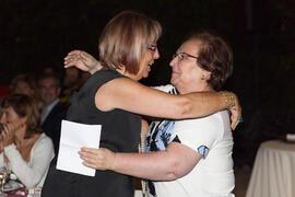 Cena de gala con motivo al homenaje para los jubilados y personal que cumple 25 años de servicio en la Universidad de Málaga. Jardín Botánico. Junio de 2009
