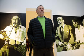 Salvador Montesa. Exposición "Aguatintas por Seguiriyas", de Eugenio Chicano. Palacio Episcopal de Málaga. Enero de 2019