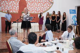 Cena de gala con motivo del Campeonato del Mundo Universitario de Balonmano. Antequera. Junio de 2016
