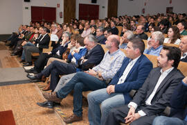 Asistentes. Conferencia de Luis Garicano Gabilondo. Paraninfo. Noviembre 2015