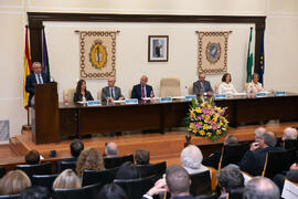 Intervención de José Ángel Narváez. Celebración de San Lucas. Facultad de Medicina. Noviembre de 2019