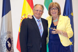 Homenaje al personal que cumple 25 años al servicio de la Universidad de Málaga y personal jubilado. Paraninfo. Julio de 2014