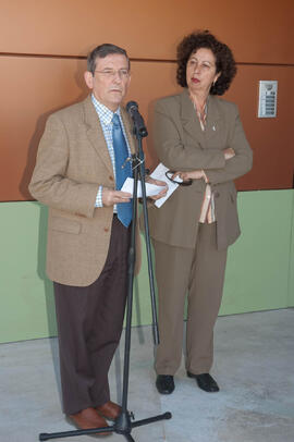 Inauguración de la Escuela Infantil de la Universidad de Málaga. Marzo de 2007
