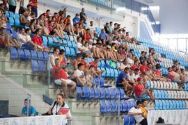 Asistentes al partido República Checa contra Israel. 14º Campeonato del Mundo Universitario de Fútbol Sala 2014 (FUTSAL). Antequera. Julio de 2014