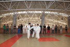 Jornadas de Puertas Abiertas de la Universidad de Málaga. Complejo Polideportivo Universitario. Abril de 2011