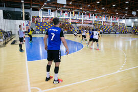 Partido Universidad de Frankfurt - Universidad Duisburg-Essen. Categoría masculina. Campeonato Europeo Universitario de Balonmano. Antequera. Julio de 2017