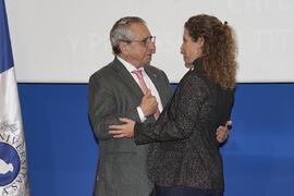 Toma de posesión de Sonia Osorio Algar como catedrática del Área de Bioquímica y Biología Molecular de la Universidad de Málaga. Toma de posesión de nuevos catedráticos y profesores titulares de la Universidad de Málaga. Paraninfo. Noviembre de 2023