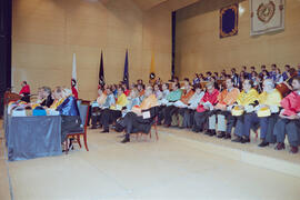 Apertura del Curso Académico 1997/1998 de la Universidad de Málaga. Teatro Cervantes. Octubre de 1997