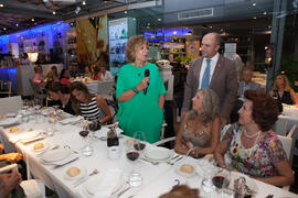 Cena Homenaje a profesores y PAS jubilados de la Facultad de Económicas. Restaurante El Palmeral. Septiembre de 2015