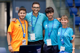 Voluntarios. 14º Campeonato del Mundo Universitario de Fútbol Sala 2014 (FUTSAL). Antequera. Julio de 2014