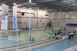 Partido España contra Rusia. 14º Campeonato del Mundo Universitario de Fútbol Sala 2014 (FUTSAL). Antequera. Julio de 2014