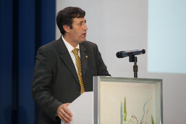 Ernesto Pimentel. Homenaje en recuerdo del profesor José María Troya. Salón de Actos de la Escuela Técnica Superior de Ingeniería Informática. Octubre de 2016